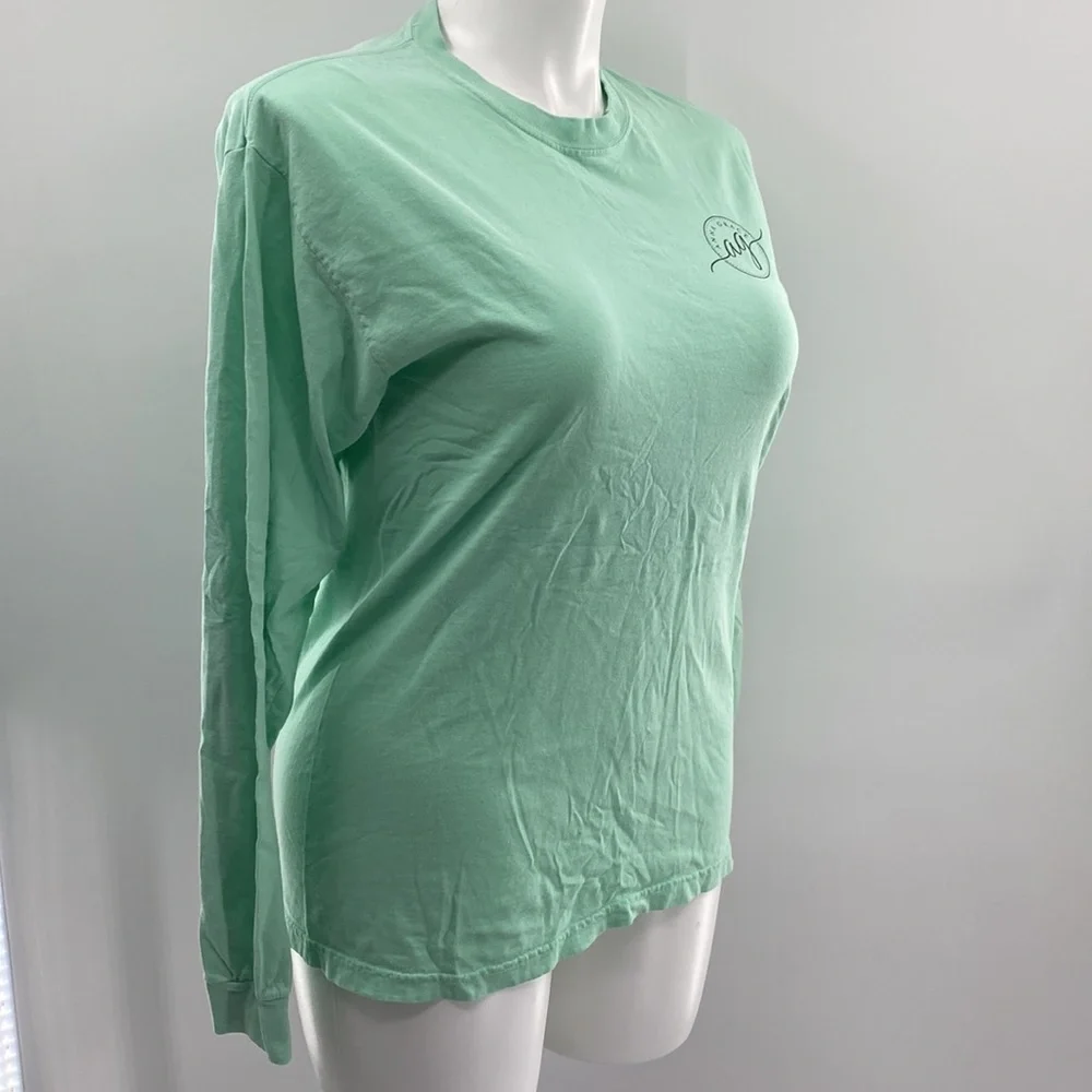Anna Grace Comfort Colors Merry & Bright Graphic Tee Medium - Picture 4 of 11